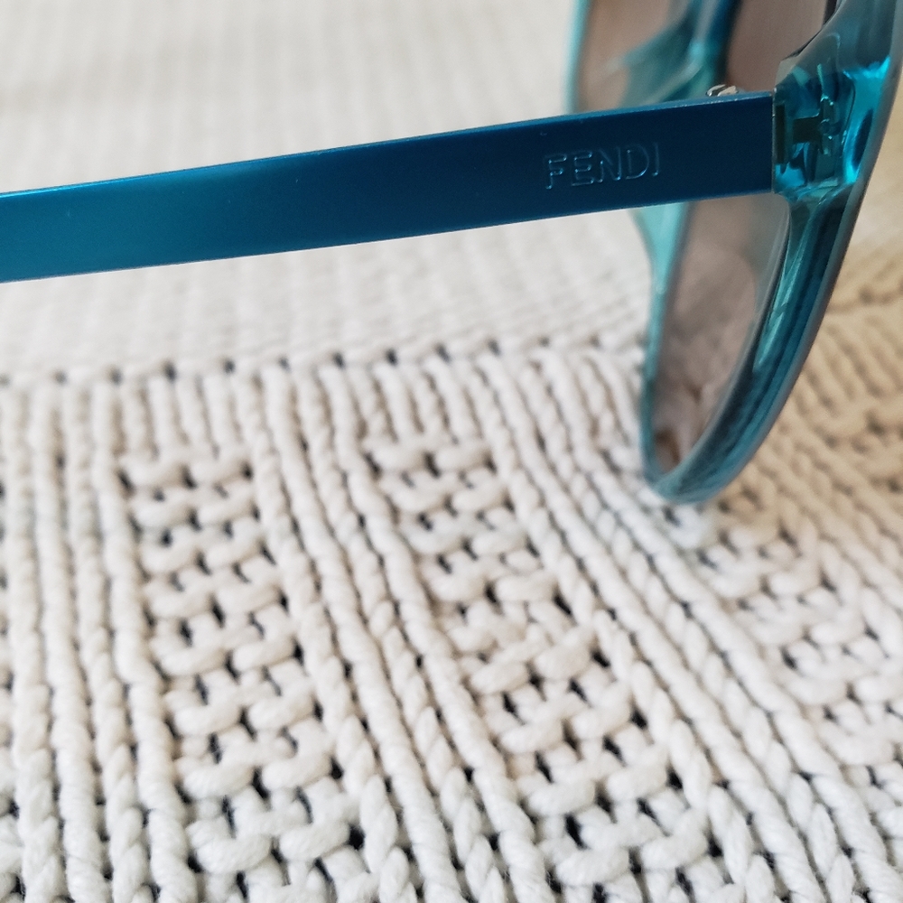 Fendi Blue Chrome Sunglasses